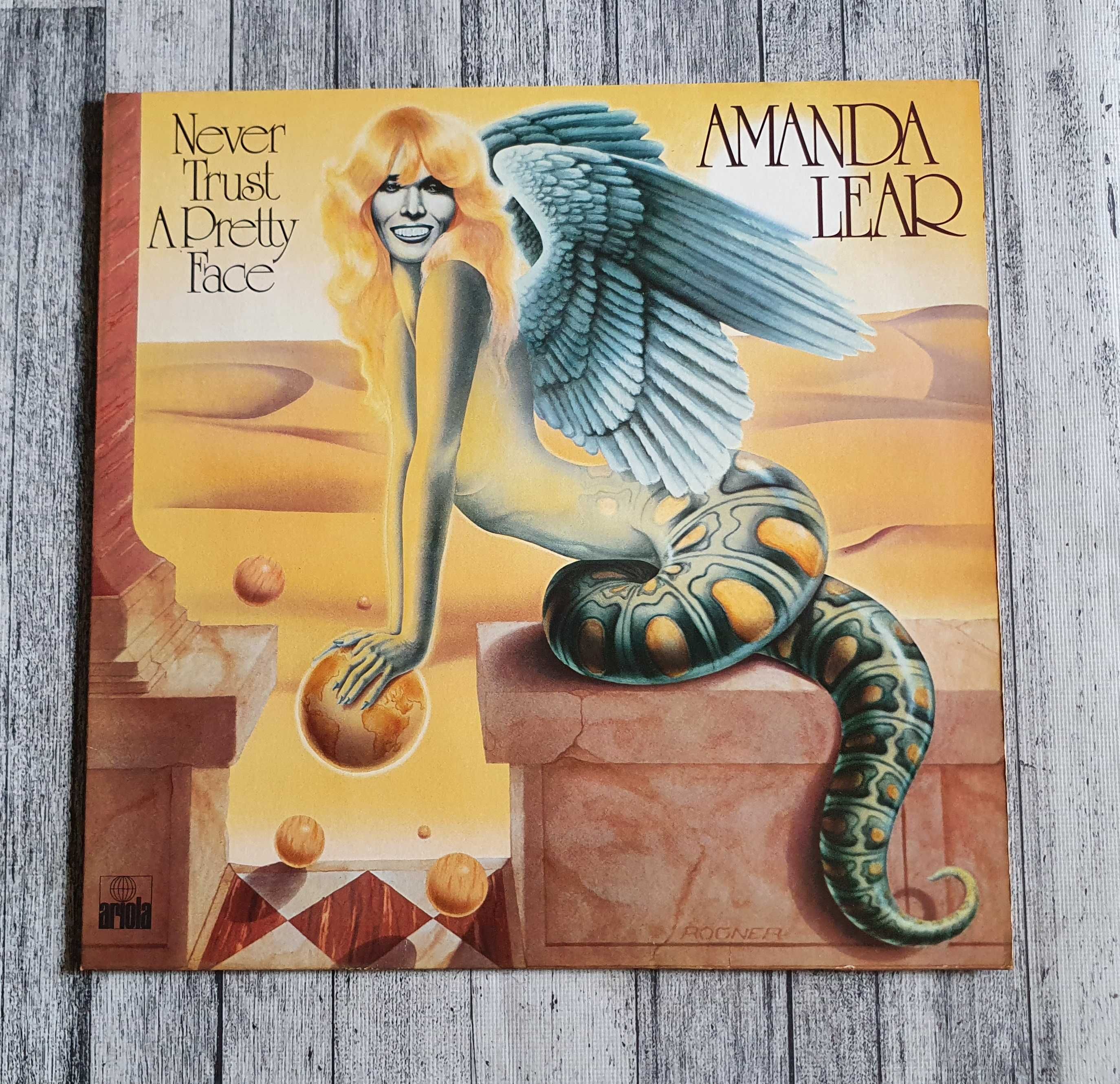 Amanda Lear Never Trust a Pretty Face LP 12