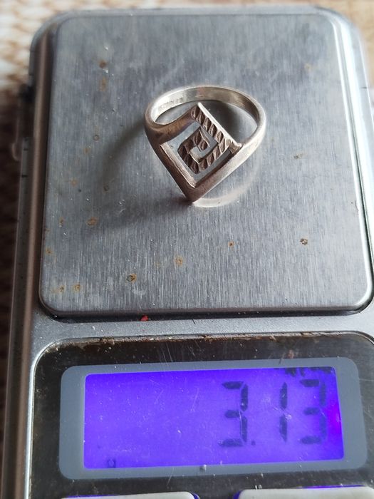 Срібне колечко 925 проба.