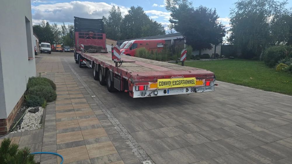 Nooteboom OSD-48-03V  Naczepa Platforma Rozciągana Odstępstwa 48 TON 2019Rok Wciągarka 25T