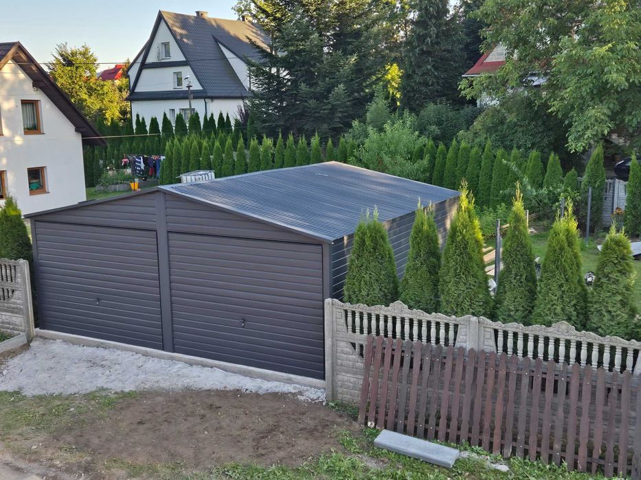 Garaże Blaszane Wiaty Zadaszenia Konstrukcje Stalowe Domki Ogrodowe