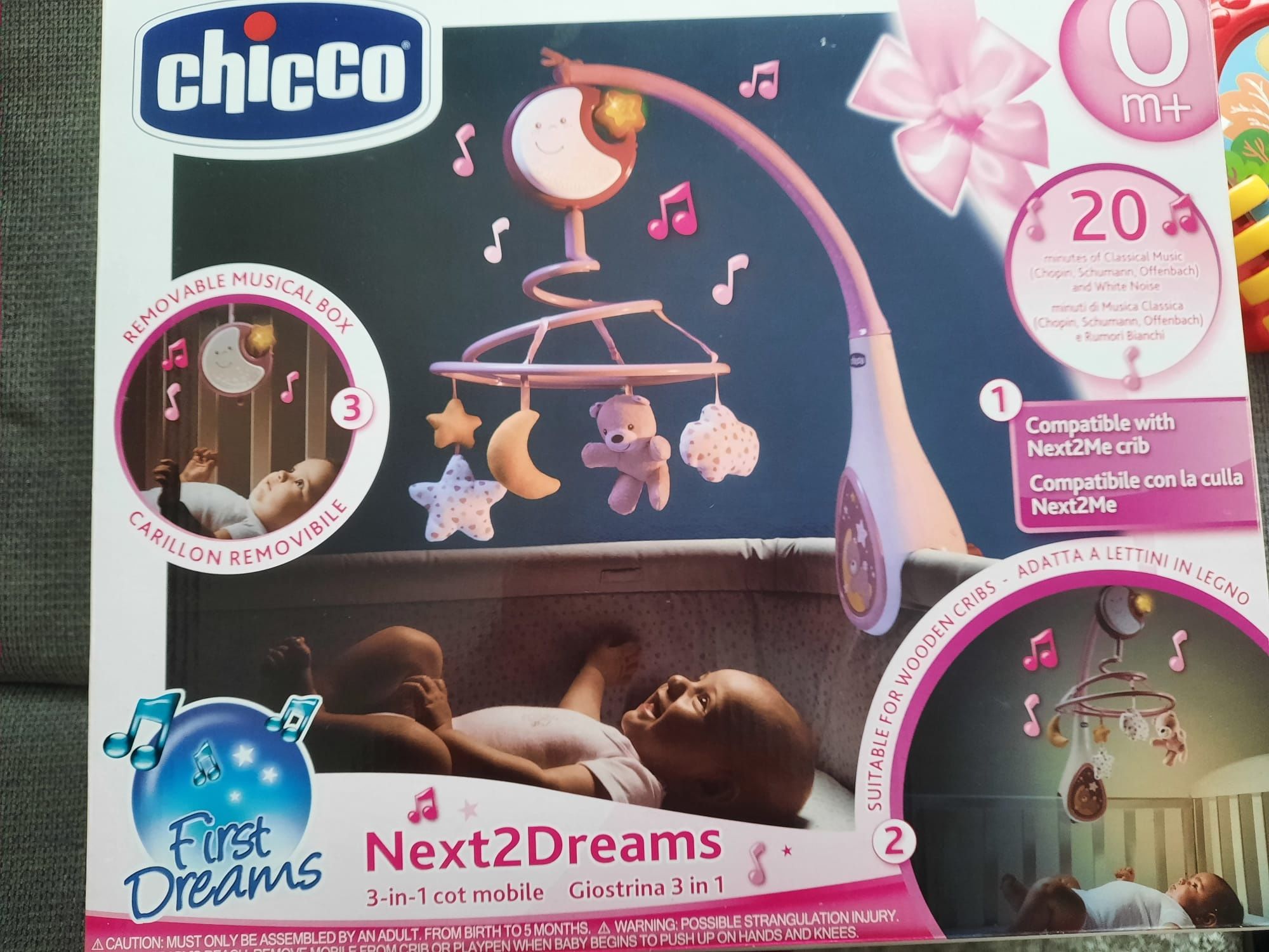 Manta de atividades e first dreams chicco.