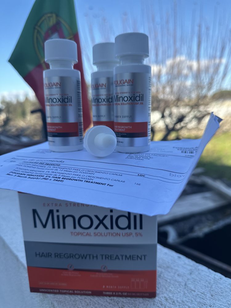 Minoxidil Original crescimento barba e cabelo