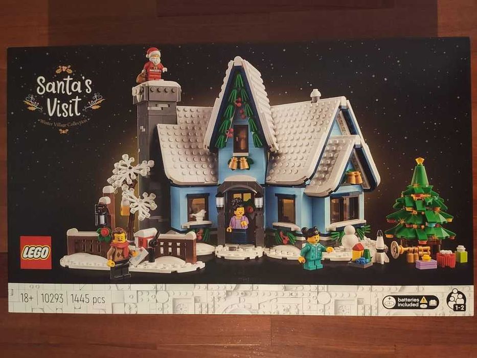 Lego Natal 10293 Visita do Pai Natal 10275 Casa dos Elfos