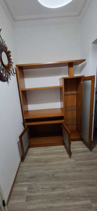 Móvel de TV cor cerejeira