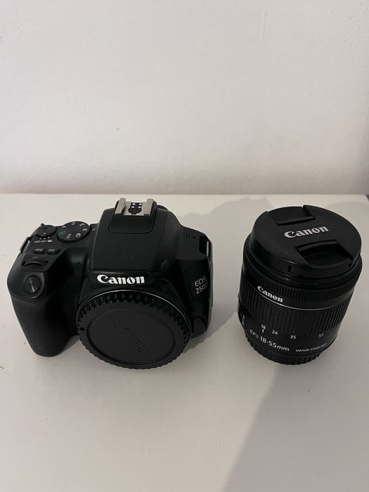 Canon EOS 250D + Objetiva + Mala + - usado em muito bom estado