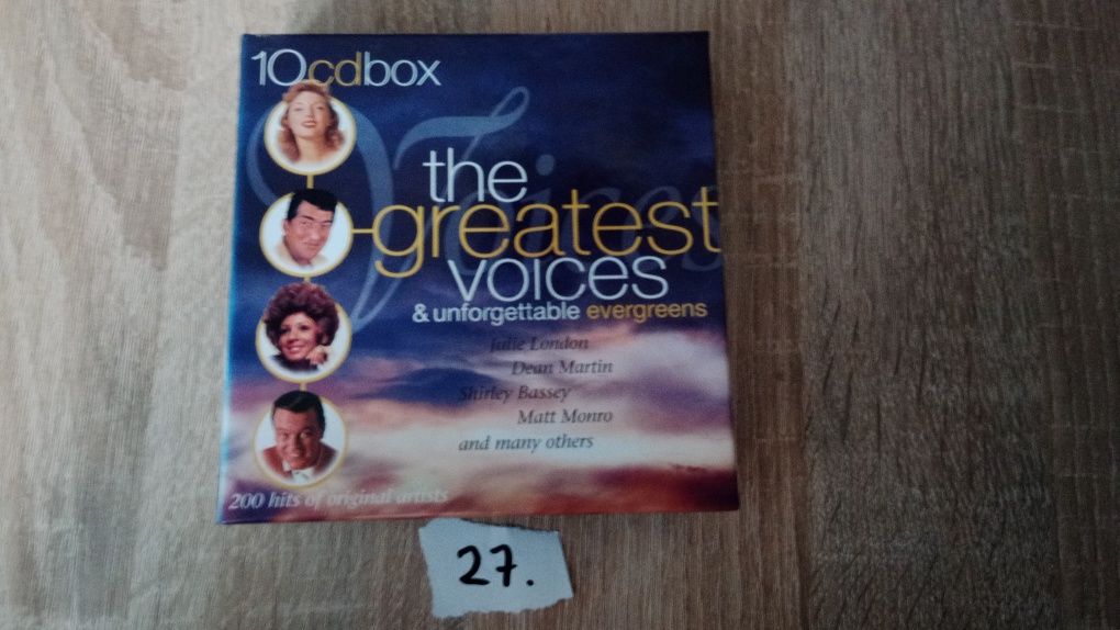 The greatest voices & unforgettable evergreens - 10 CD