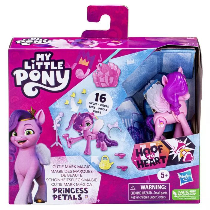 My Little Pony. Kucyk podstawowy z akcesoriami, Princes Petals. Hasbro