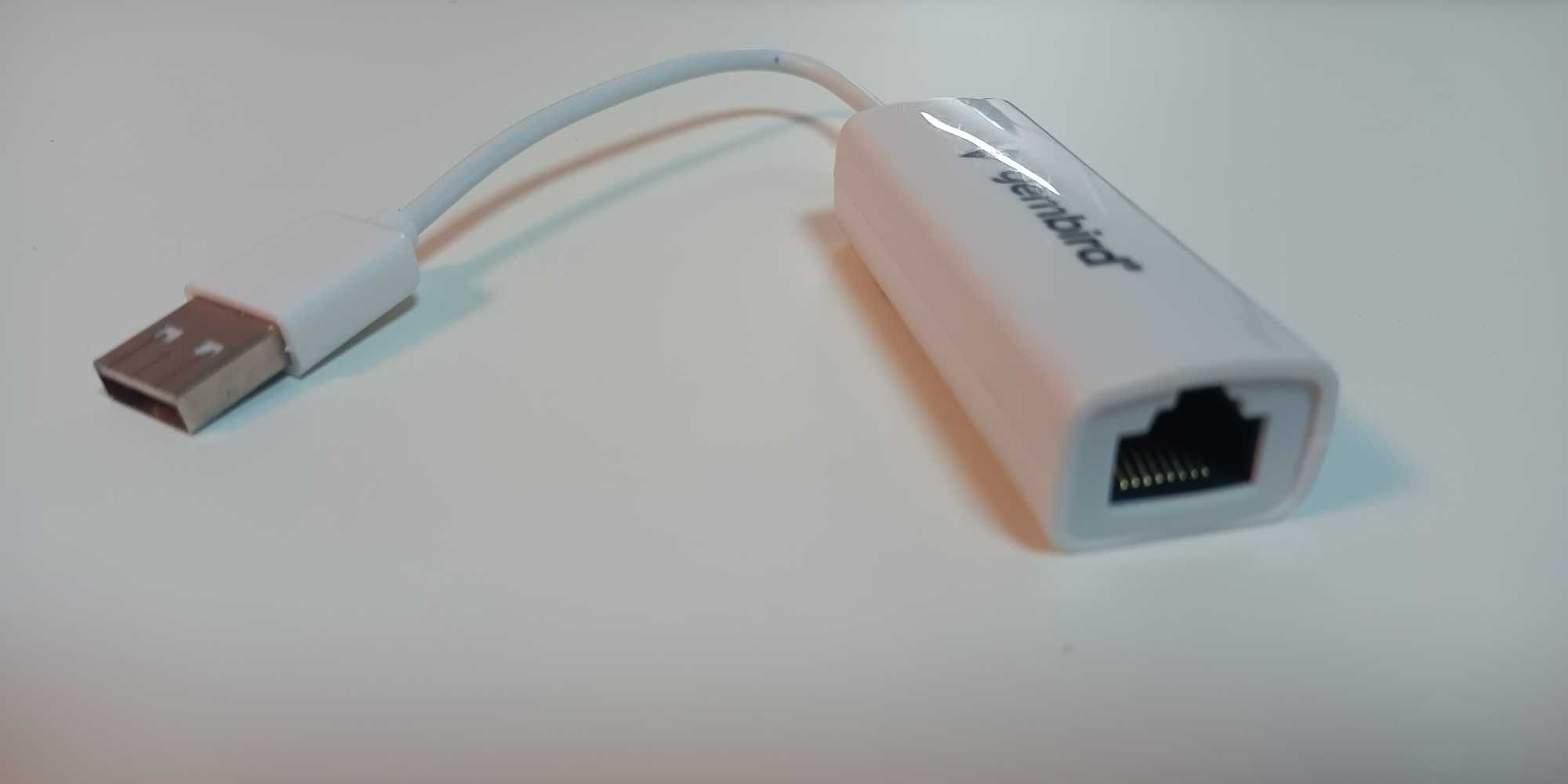 Внешняя USB-А сетевая карта type-А Ethernet USB Hub для Mac, Windows