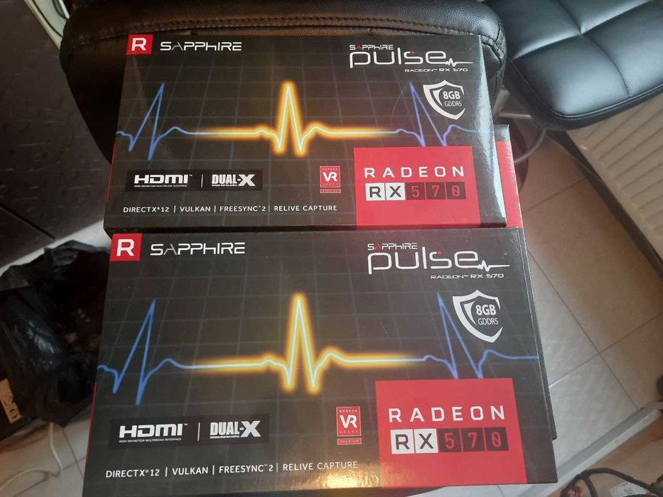 Відеокарта Sapphire Pulse RX 570 8gb. Гарантія!