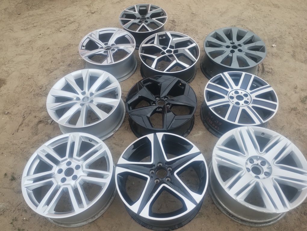 Pakiet felg 10 sztuk pojedyńcze sztuki Audi Mercedes Bentley Mini Vw