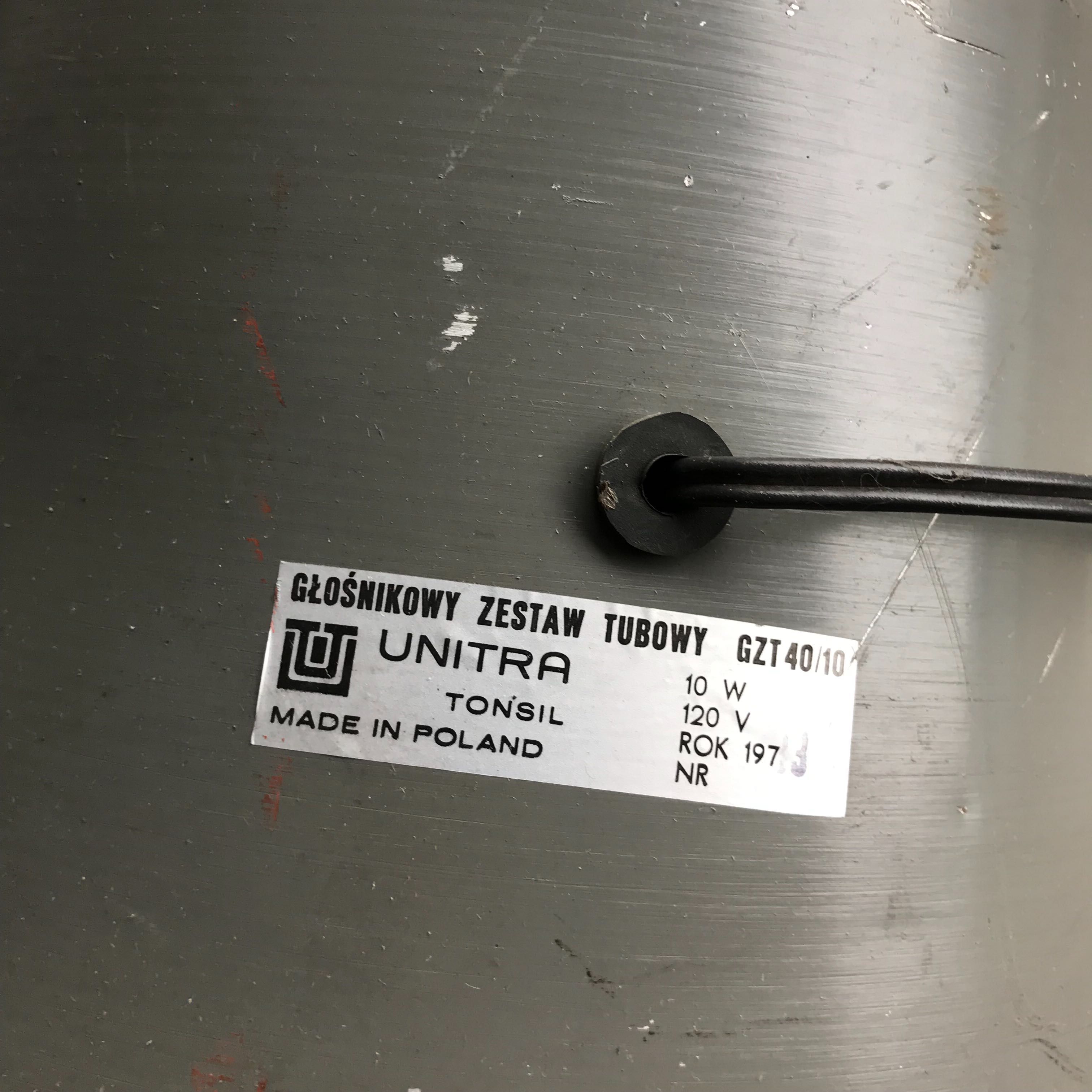 Unitra/Tonsil głośnik tubowy GZT 40/10 PRL megafon lata 70