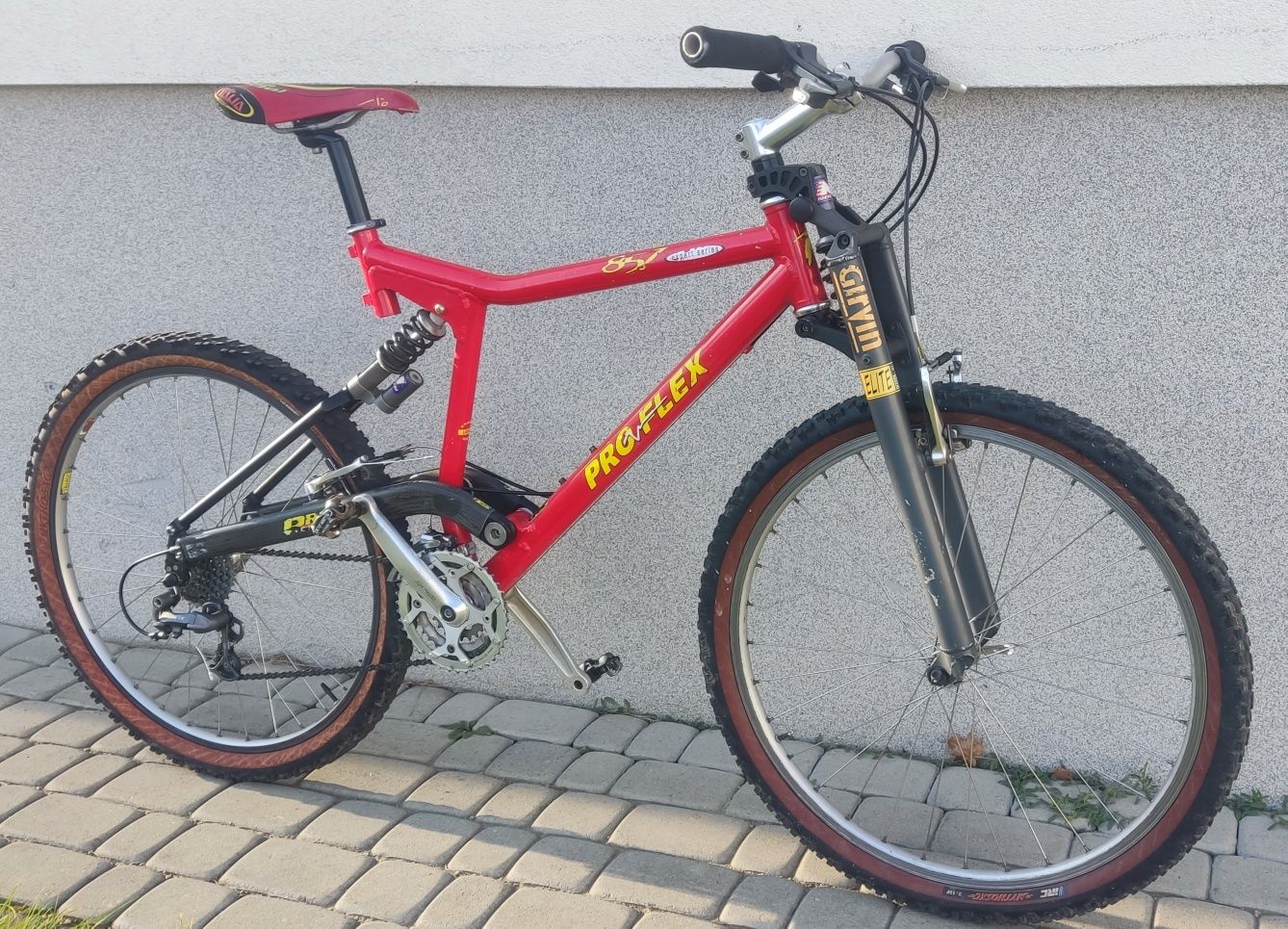 Retro MTB PRO-FLEX 857 GIRVIN Elite Noleen r.L XTR kultowy