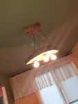 Lampa, lampka, zyrandol sufitowa (y)(rękodzieło)