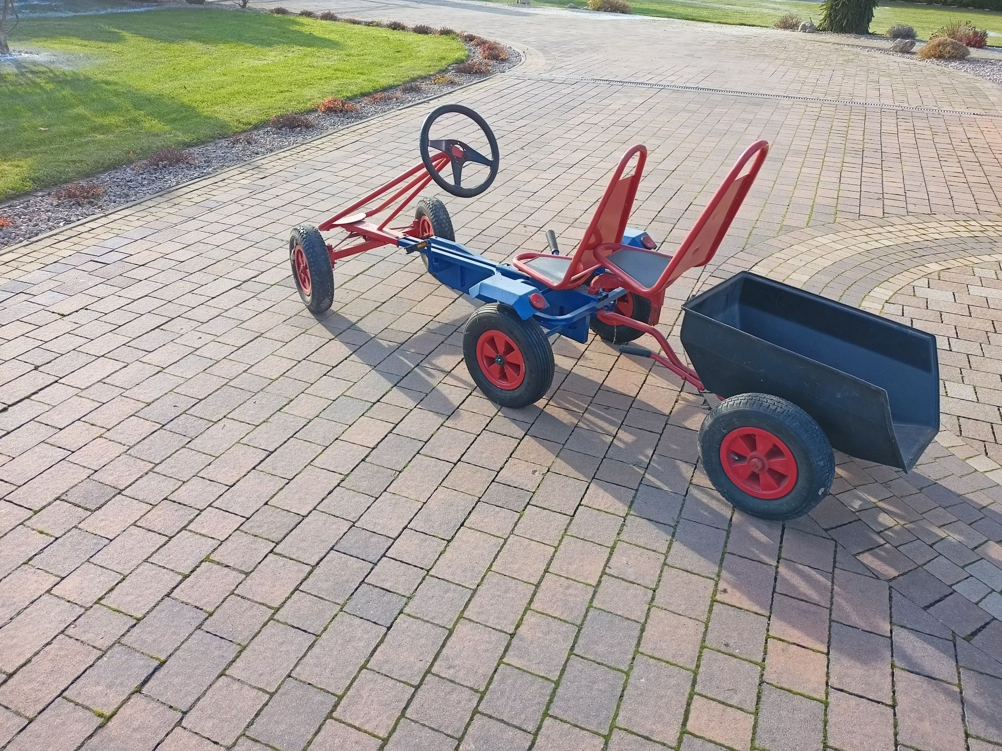 Gokart Berg z przyczepą