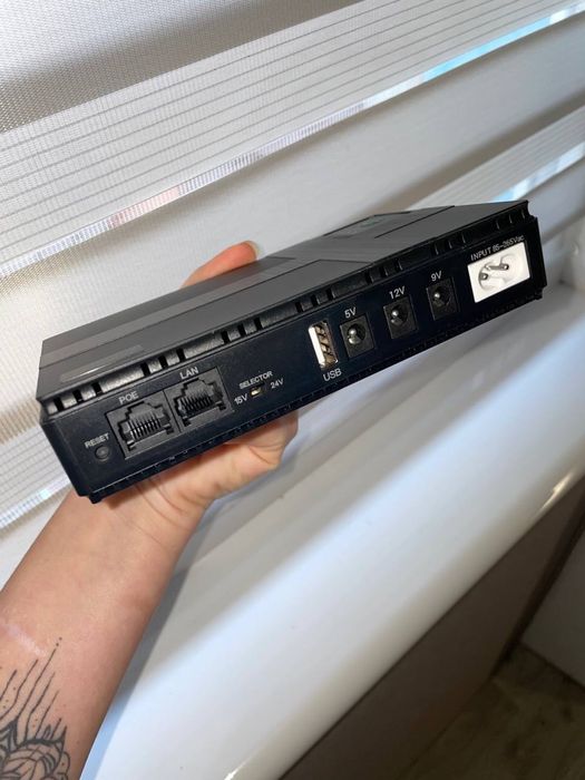 Акумуляторний блок живлення DC1018P для роутера