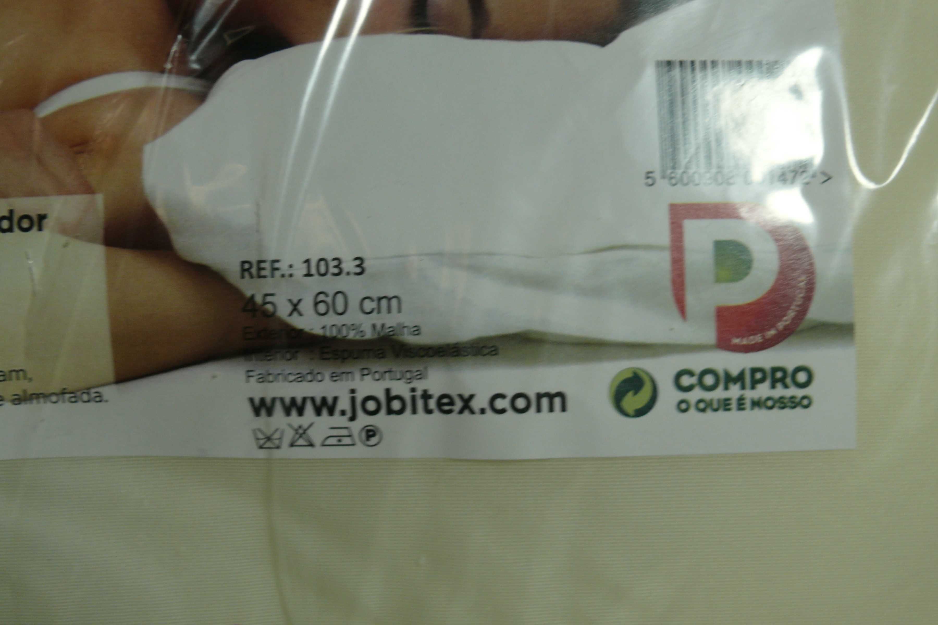 Almofada Viscoelástica Anti-Alérgica Jobitex 45 x 60cm