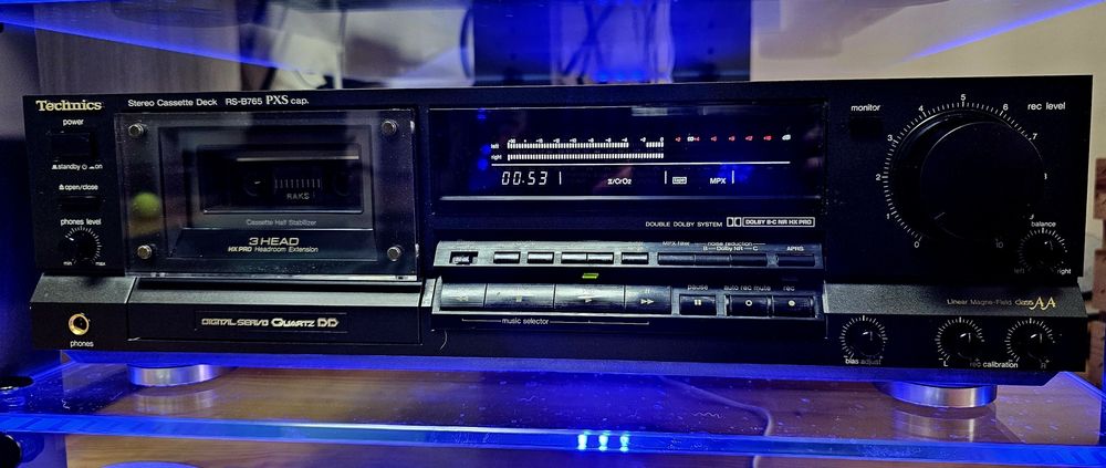 Technics RS-B765 PXS cap deck kasetowy bdb stan.