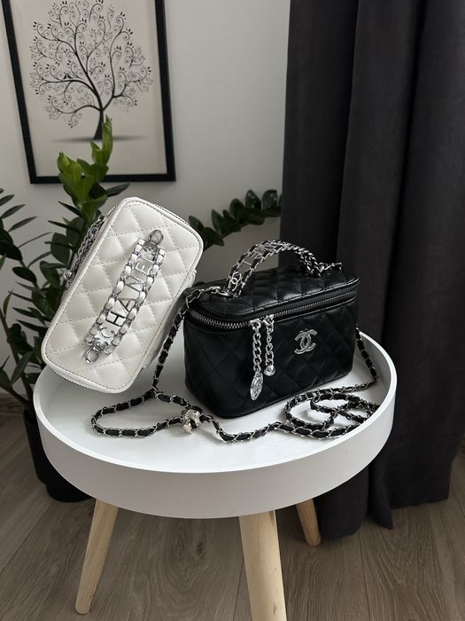 Сумка в стилі шанель chanel, популярна модна міні сумочка бочонок