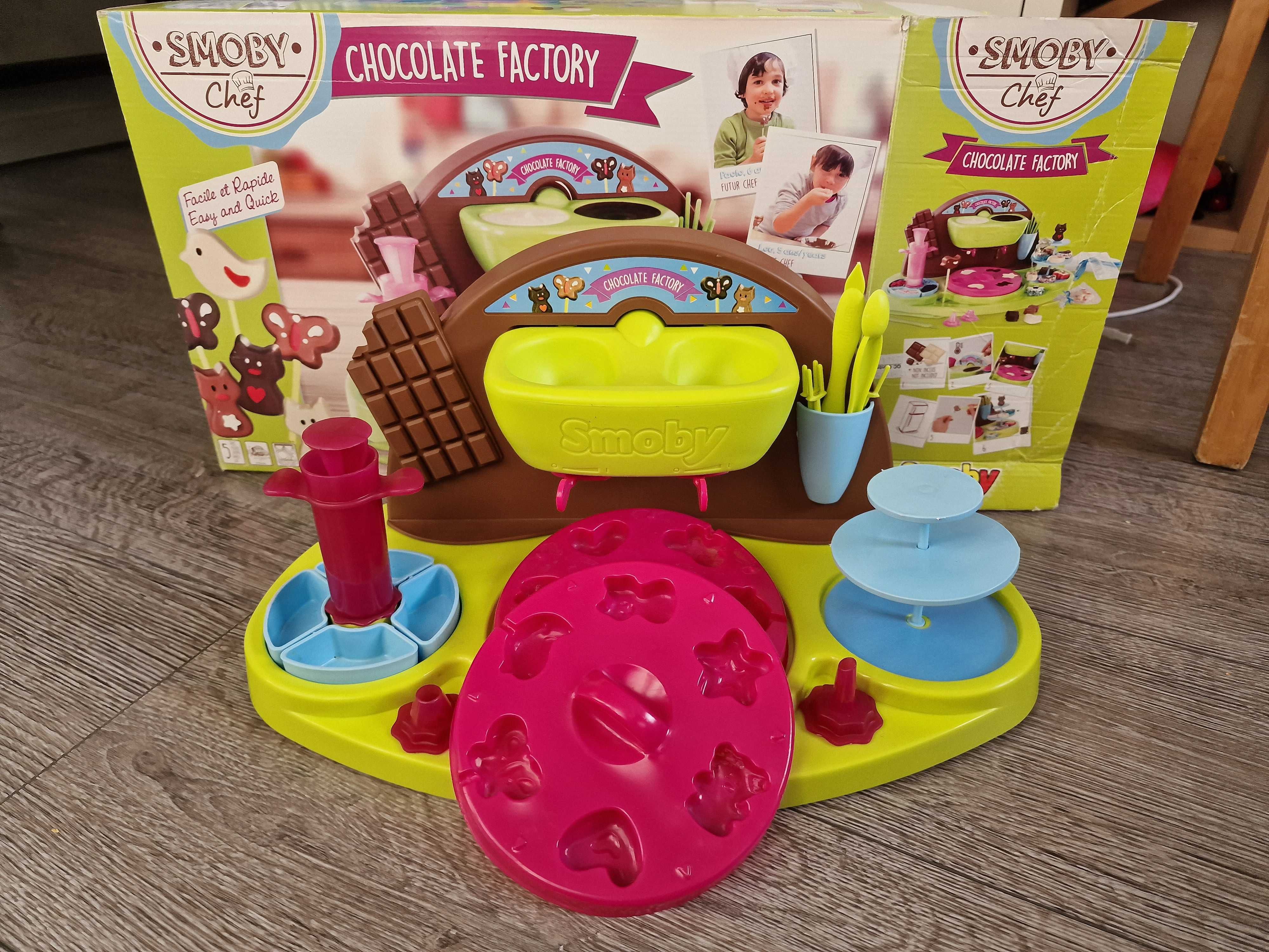 Smoby chef chocolate factory maszyna do robienia czekoladek