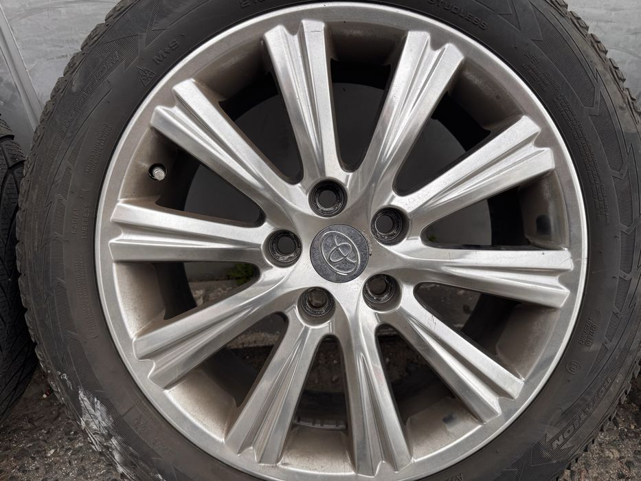 комплект колёс зима r17 для toyota