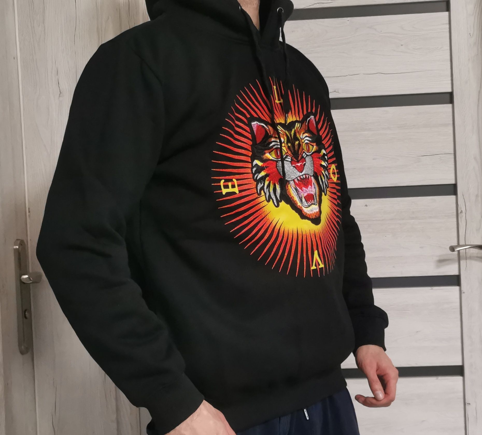 Gucci bluza z kapturem męska męskie hoodie