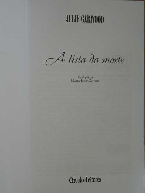A Lista da Morte de Julie Garwood