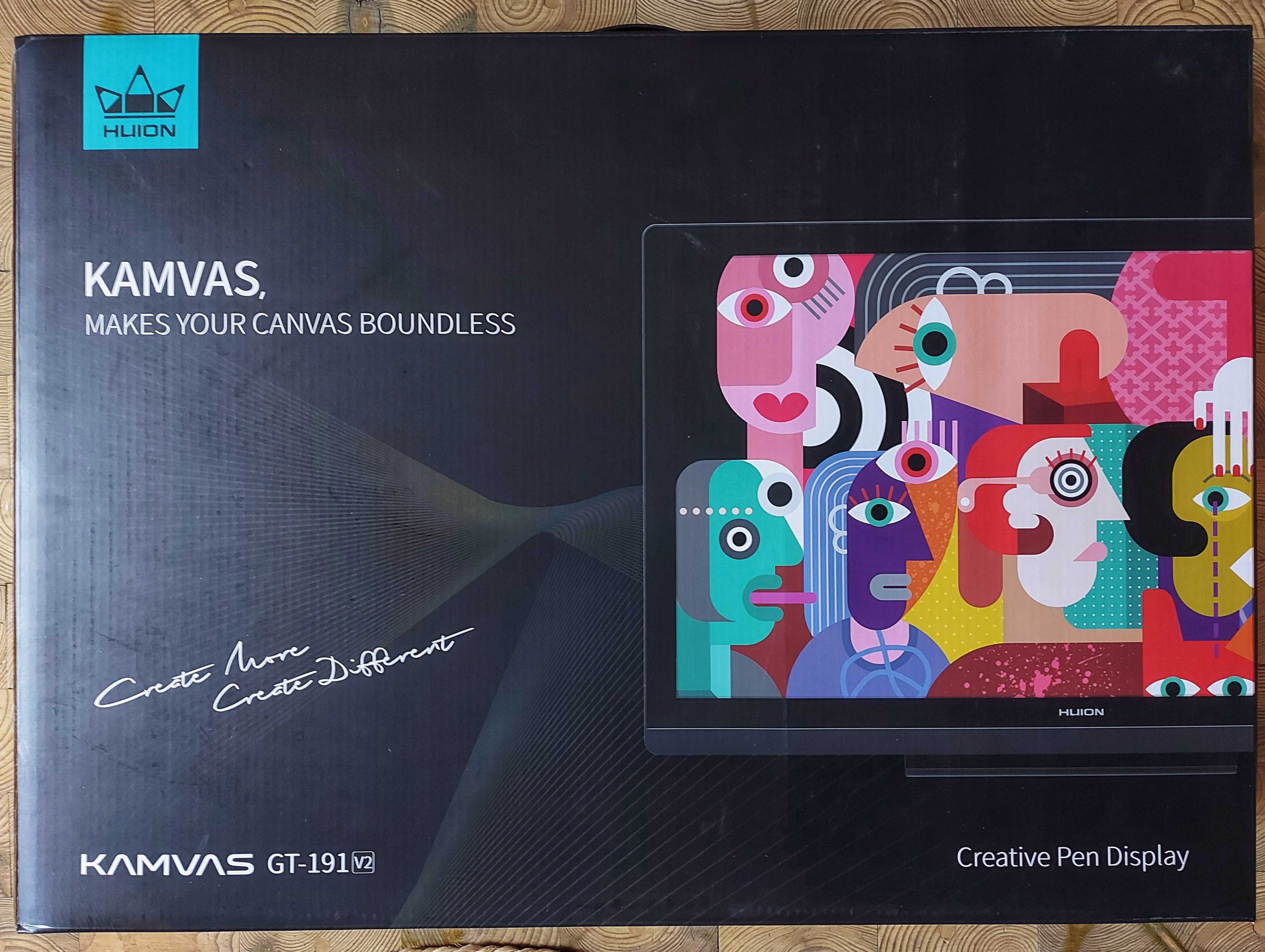 Tablet graficzny Huion Kamvas GT-191 V2 / idealny stan / Wrocław