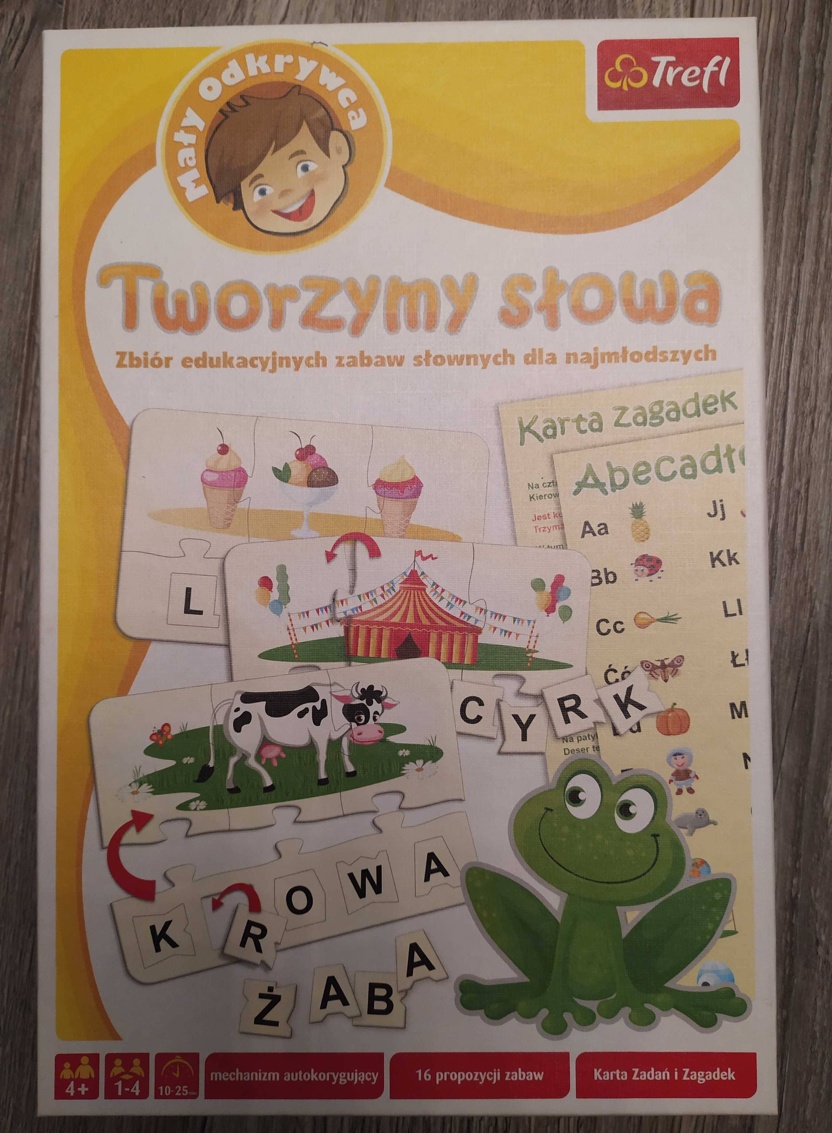 Gra edukacyjna TWORZYMY SŁOWA Trefl