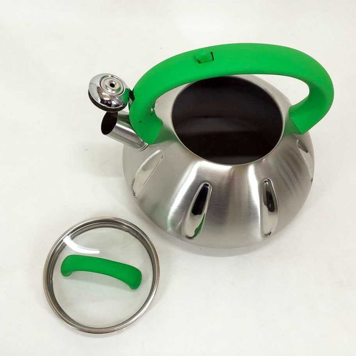 Чайник газовий 3л., чайник на газову плиту, Чайник із свистком Unique