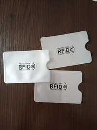 Etui na karty RFID nowe zestaw  3 sztuk
