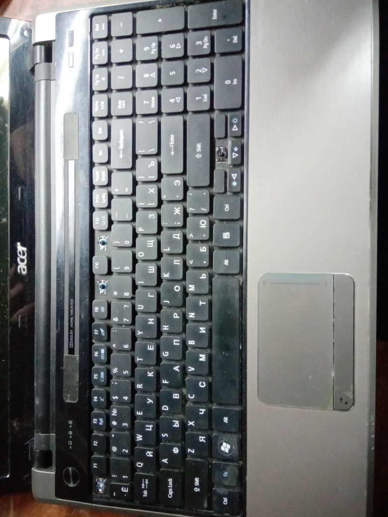 Ноутбук Acer ZR8A 5553G на запчасти