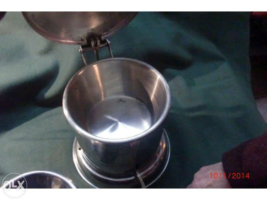 Escarrador cuspidor antigo em inox