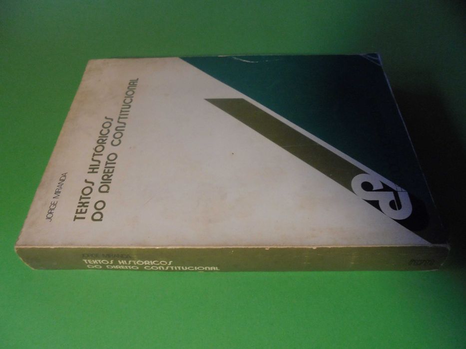 Miranda (Jorge);Textos Históricos do Direito Constitucional