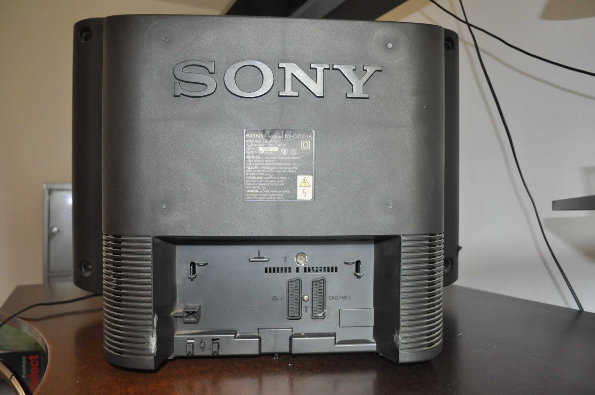 Telewizor SONY Trinitron kineskop 25" + oryginalny pilot