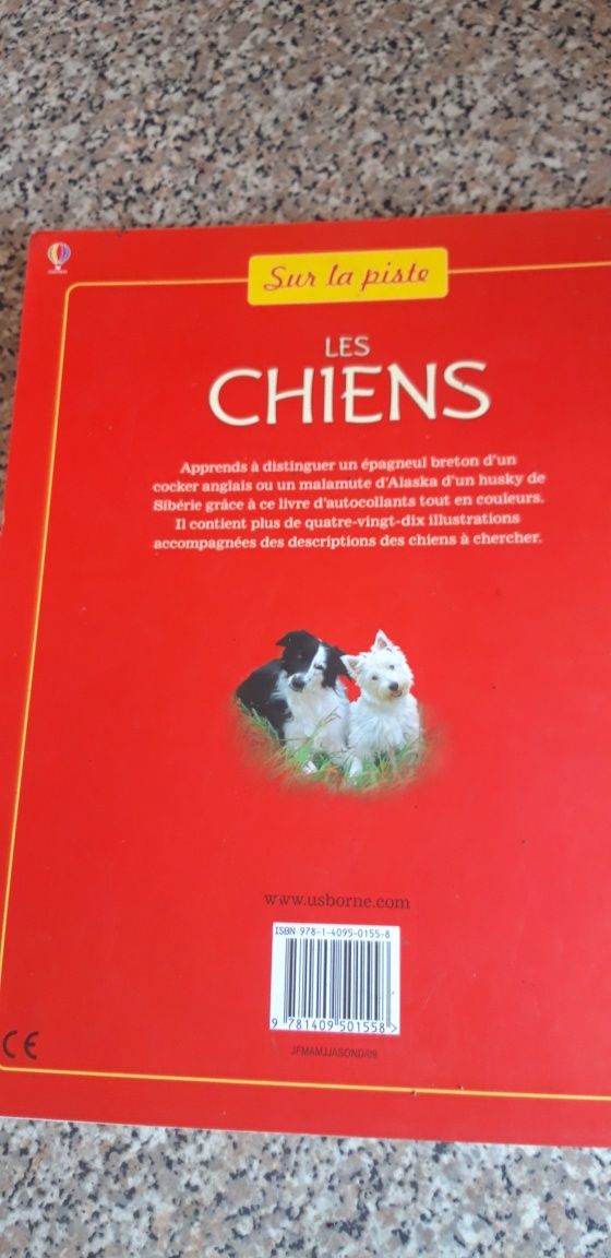 Livro Caderneta Les Chiens