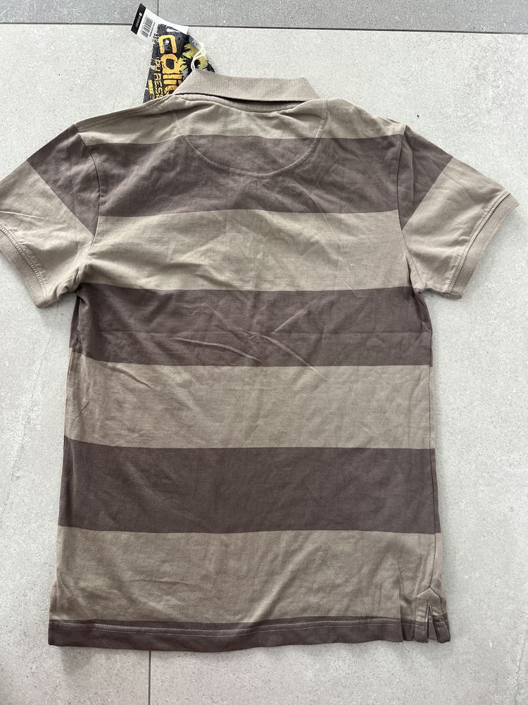 Koszulka polo w paski Reserved M