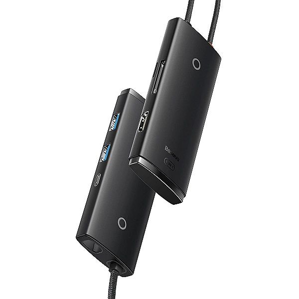Baseus Lite Series wielofunkcyjny Hub Usb Typ C - 2 x Usb 3.0 / Usb Ty