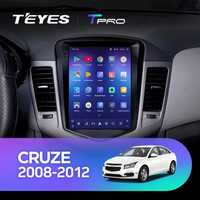 Штатная магнитола TEYES TPRO Chevrolet Cruze J300 Tesla screen Tesla