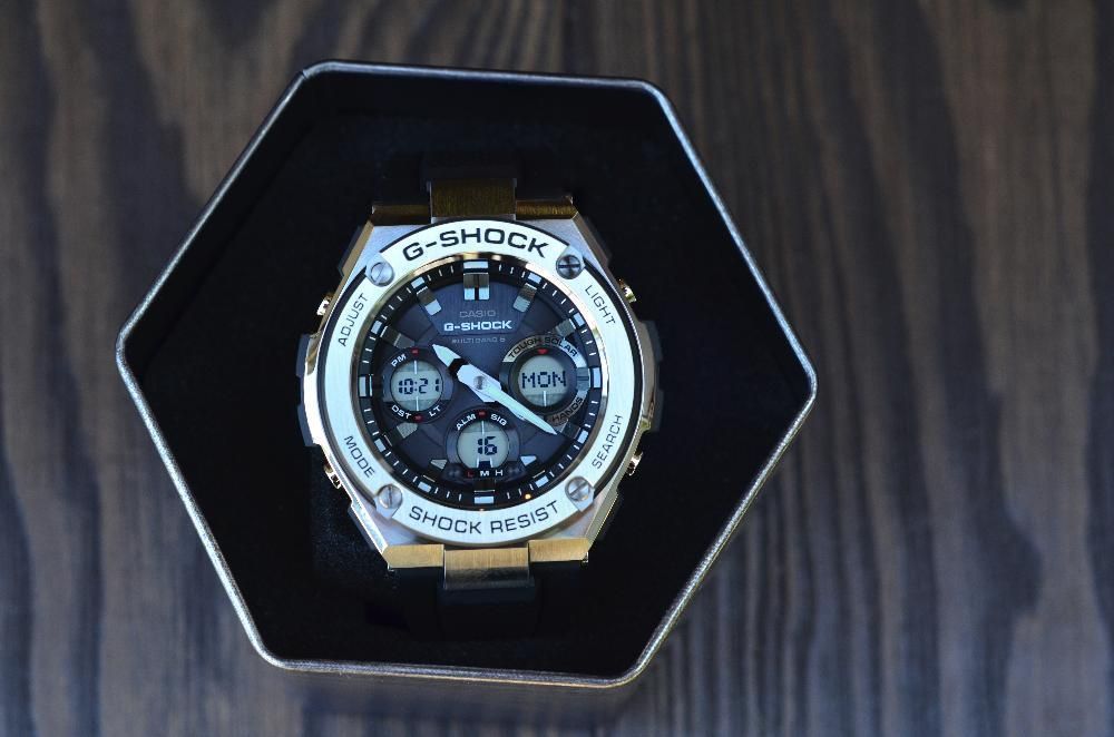 Часы Casio G-Shock GST-W110-1A ! Оригинал! Фирменная гарантия 2 года!