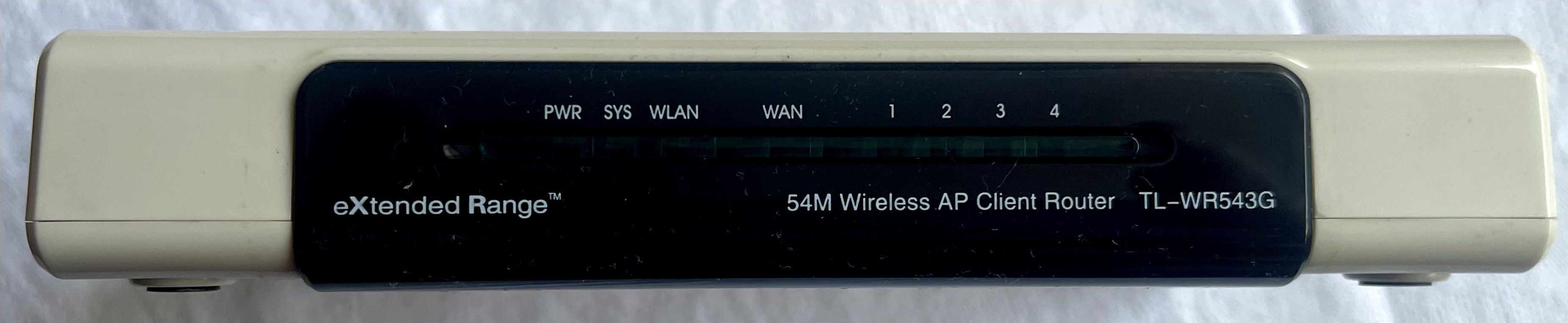Router bezprzewodowy 54Mbps TP-Link TL-WR543G