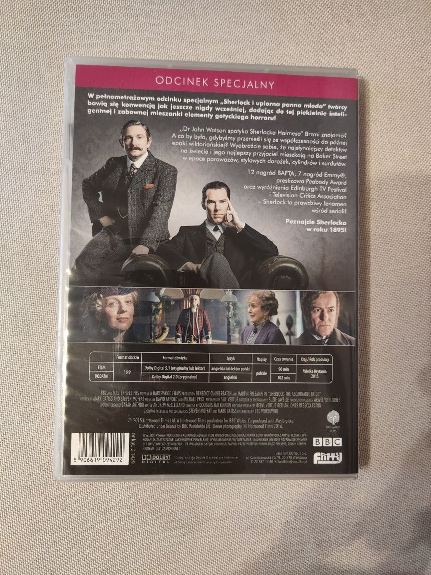 Sherlock i upiorna panna młoda DVD