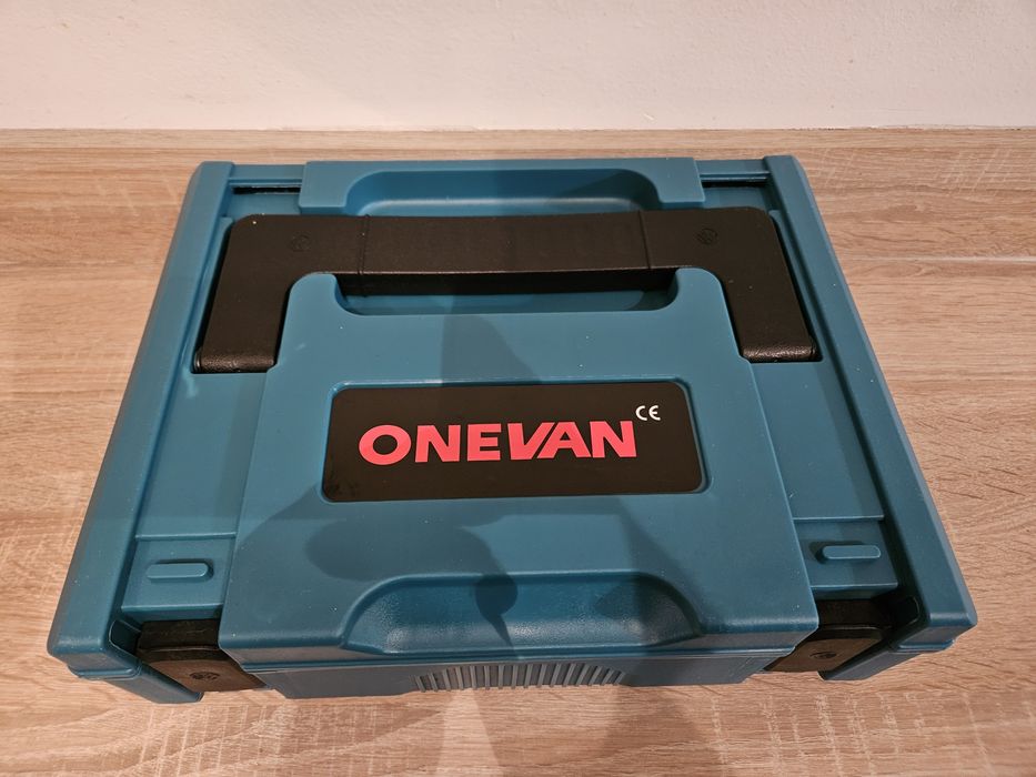 Nowy klucz udarowy ONEVAN 1800Nm dwie baterie walizka ładowarka