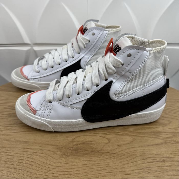 Оригінальні шкіряні кросівки кеди Nike blazer mid 77