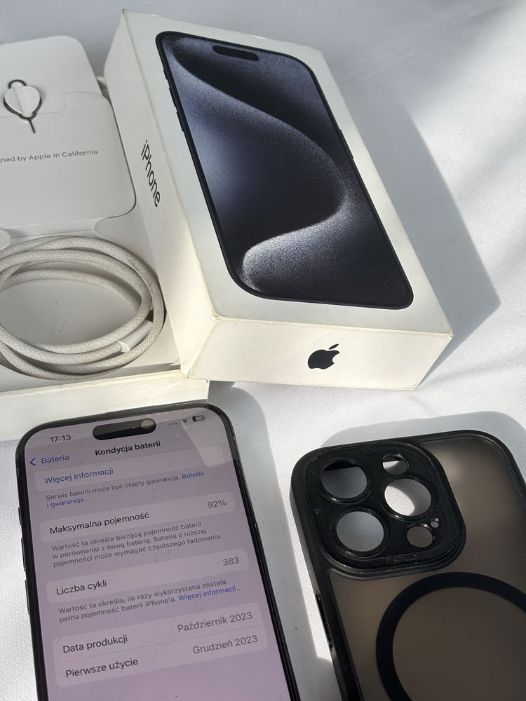   Iphone 15 pro | 128gb | kondycja 92%