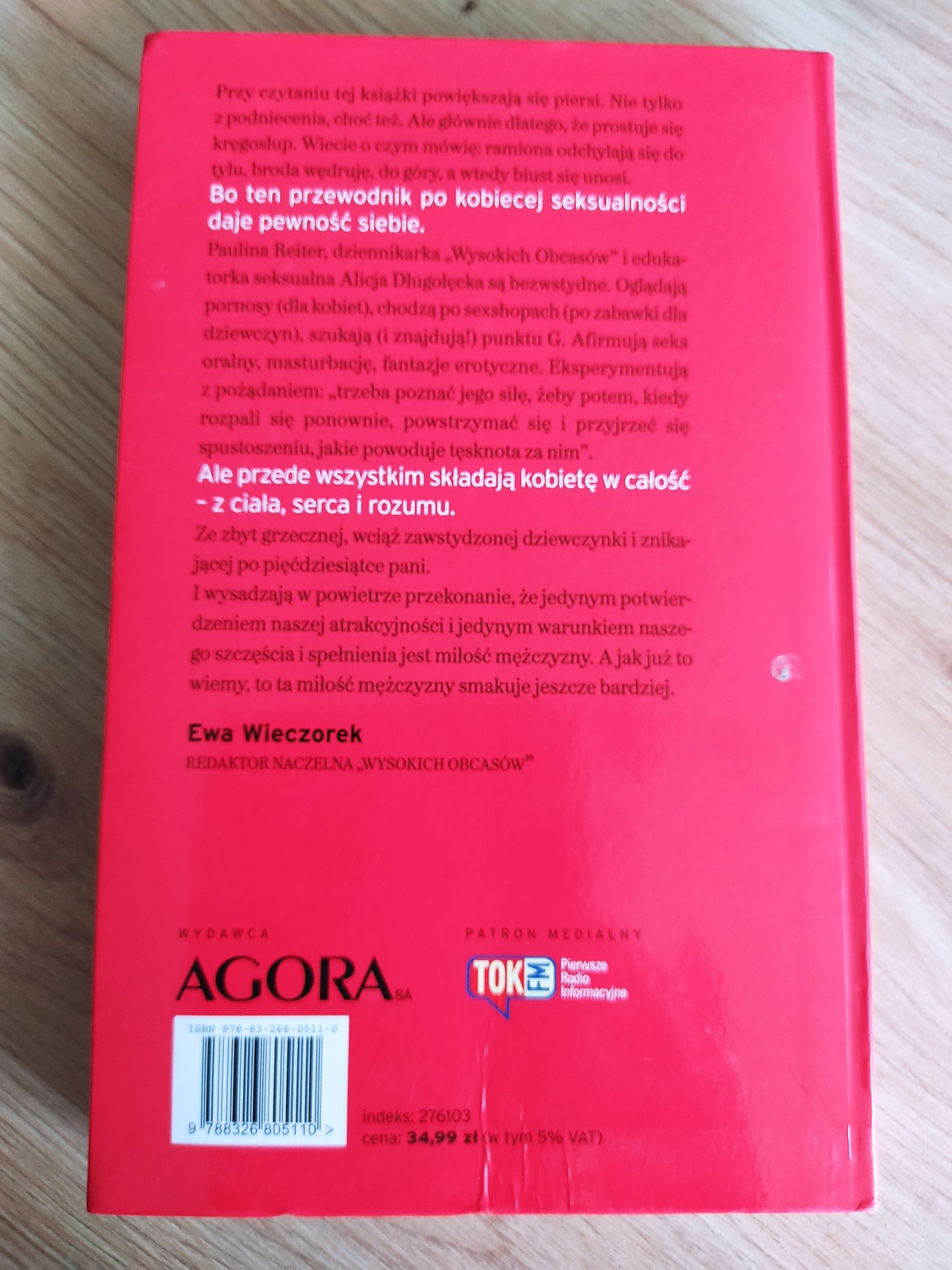 Książka "Sex na wysokich obcasach" A.Długołęcka, P.Reiter