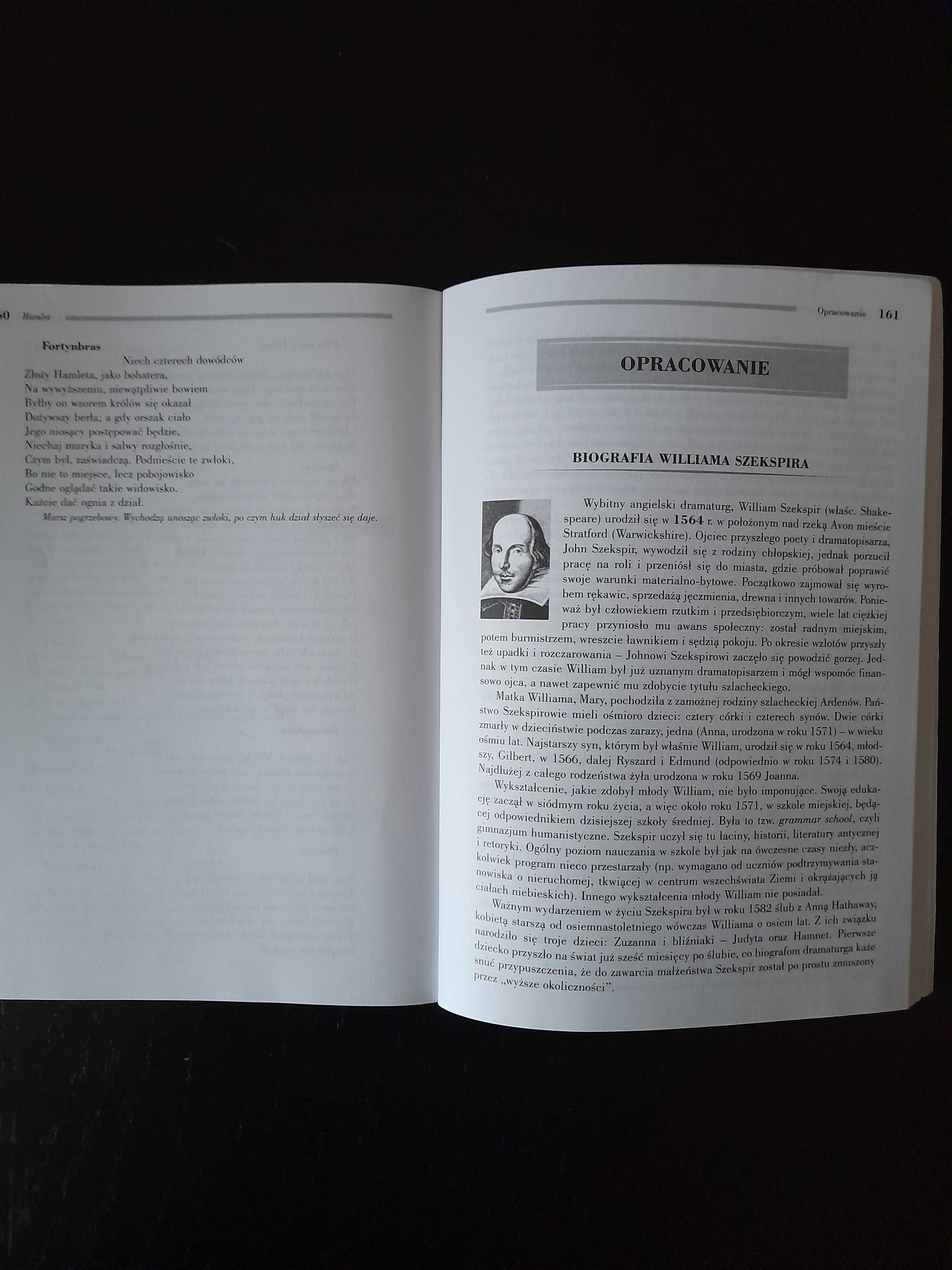 Książka - HAMLET Autor: William Szekspir