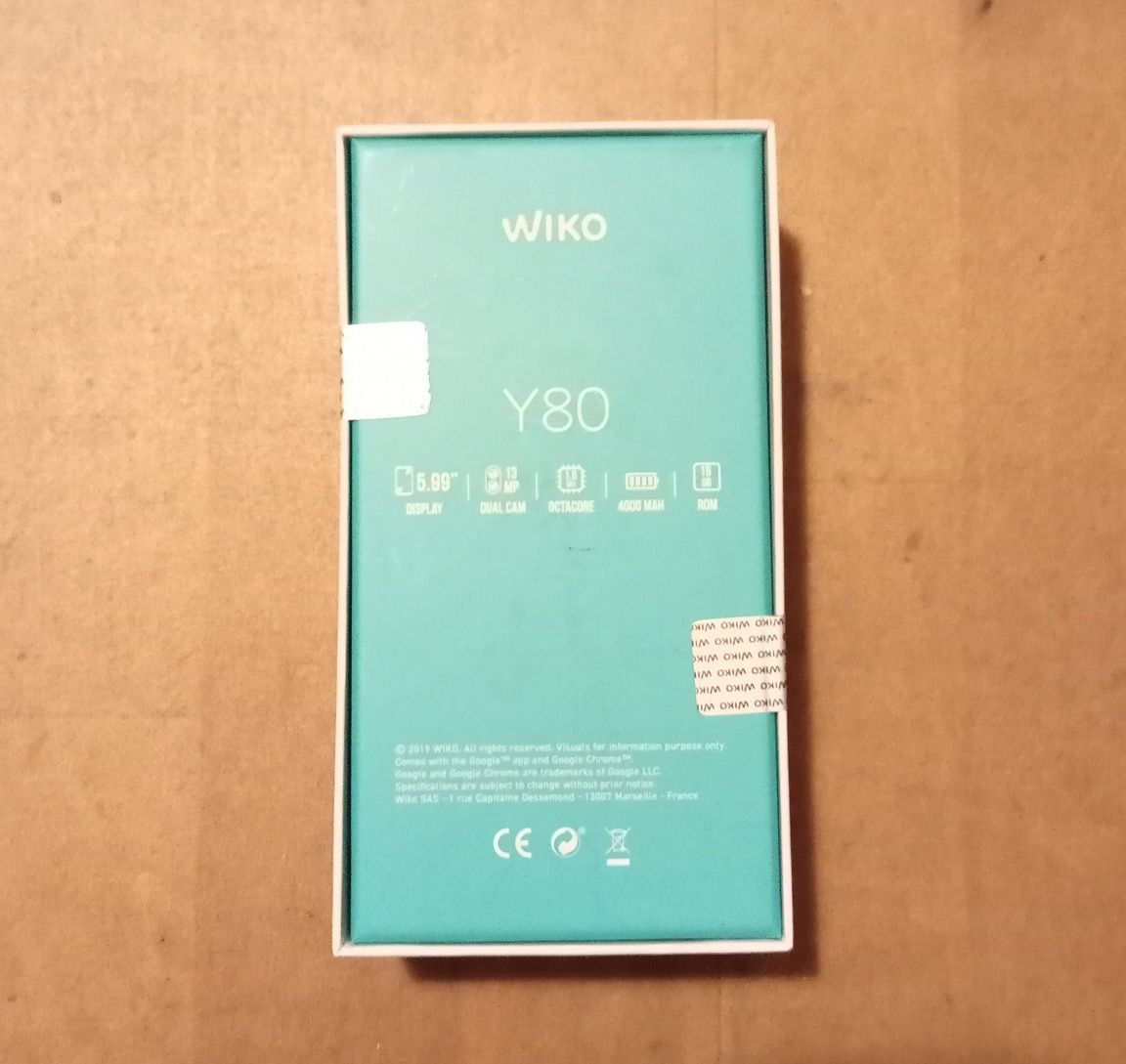 Wiko Y80  Dual Sim Novo selado