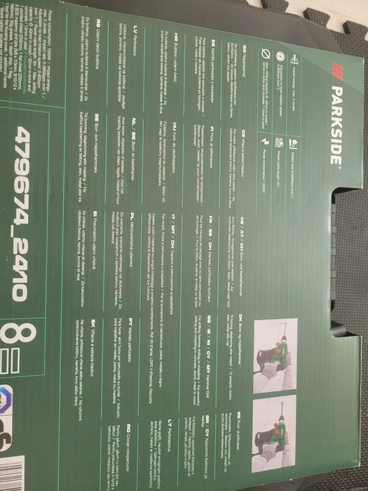 Młotowiertarka PBH 1550 Parkside nowa