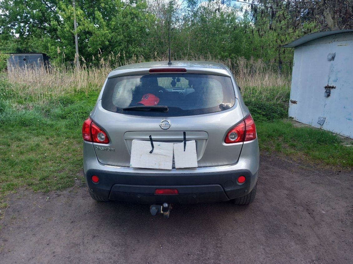 NISSAN QASHQAI 2008, 2.0 benzyna + LPG, 140KM, HAK