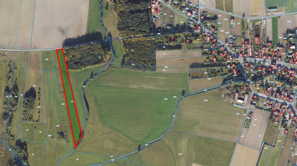 Sprzedam grunty rolne o pow. 1,0675 ha g. Zakrzewo ob. Stara Wiśniewka